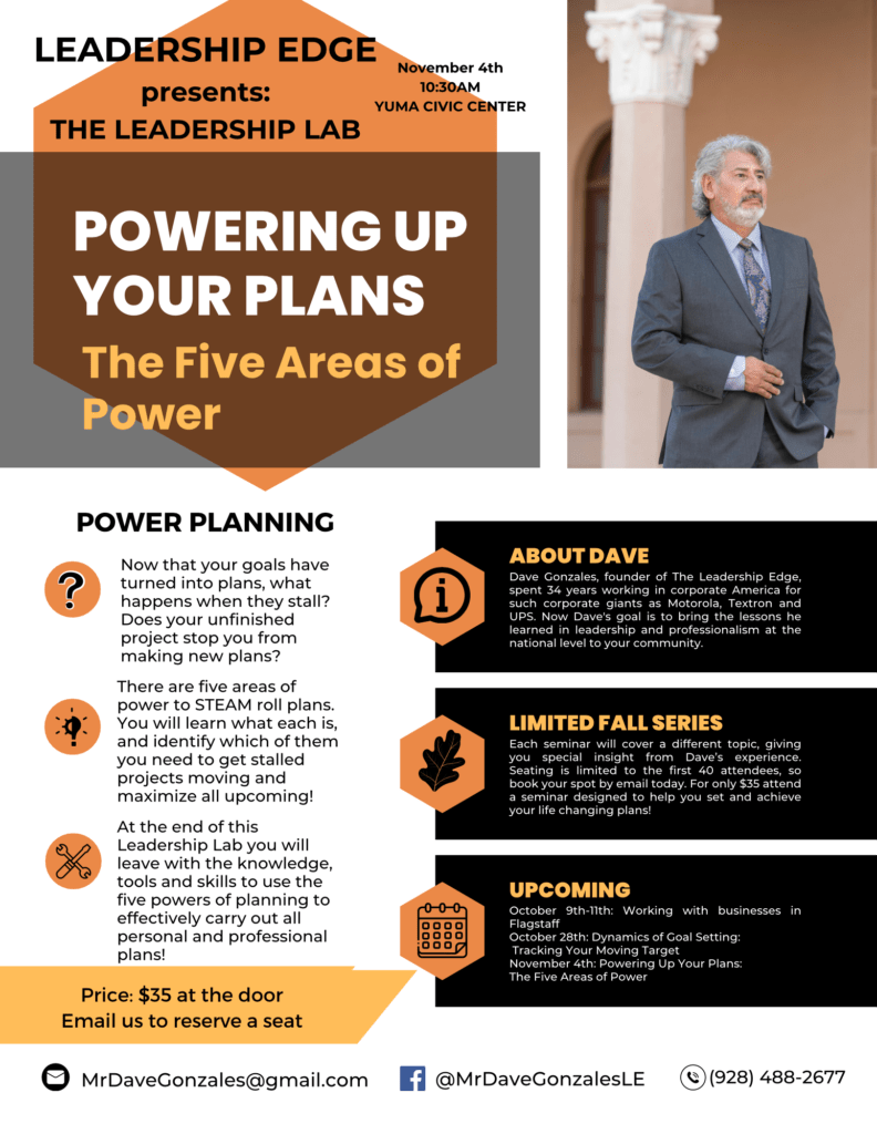 personal leadership development plan flagstaff az